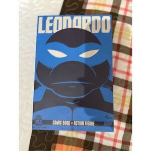 Teenage Mutant Ninja Turtles BST AXN Leonardo Comic Book Action Figure